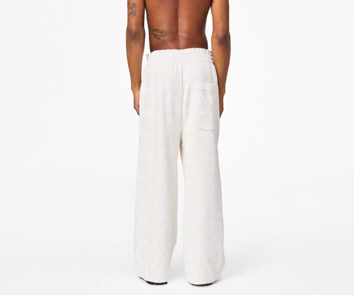 Marc Jacobs Monogram Oversized Sweatpants Bianche | IJQ319548