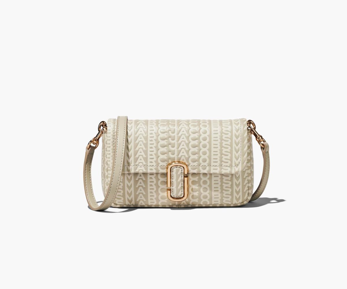 Marc Jacobs Monogram Pelle J Marc Mini Bag Khaki | PCF326948