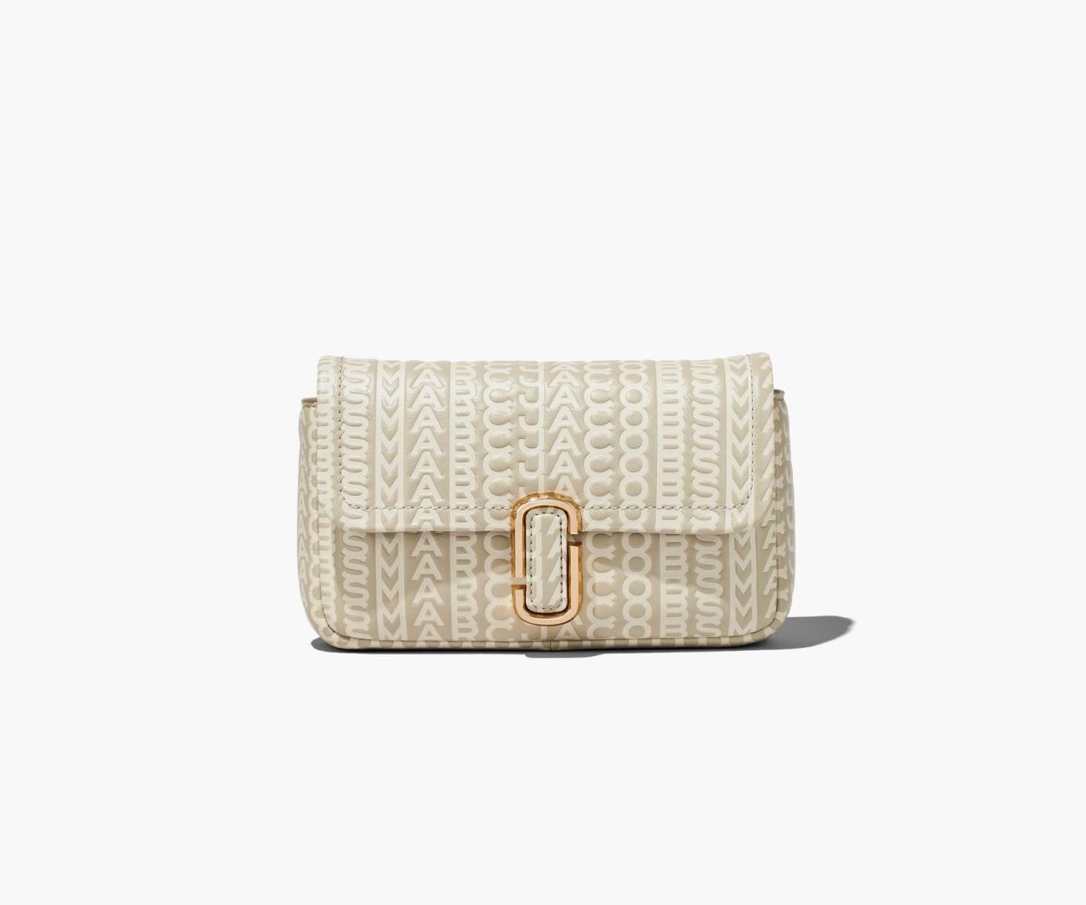 Marc Jacobs Monogram Pelle J Marc Mini Bag Khaki | PCF326948