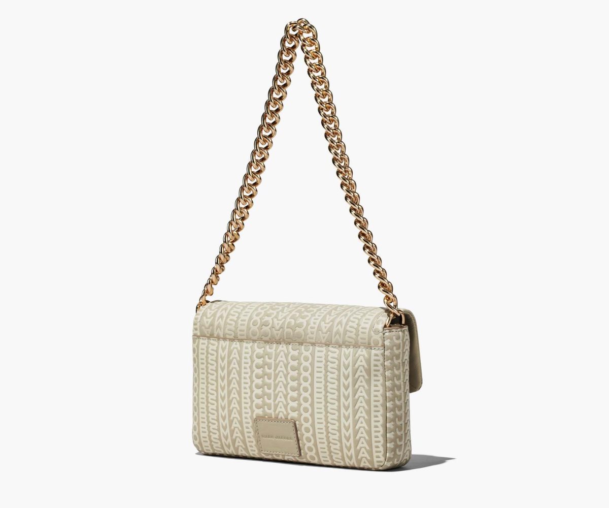 Marc Jacobs Monogram Pelle J Marc Shoulder Bag Khaki | RMP214037