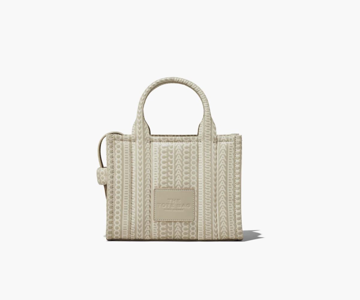 Marc Jacobs Monogram Pelle Mini Tote Khaki | KGM256731