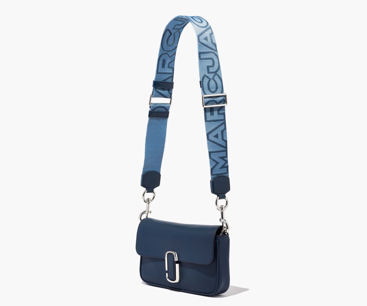 Marc Jacobs Outline Logo Webbing Cinturino Blu Colorate | INJ290346