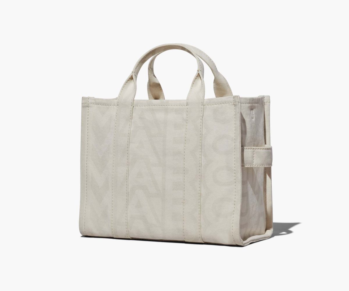 Marc Jacobs Outline Monogram Medium Tote Bag Bianche | GNZ130756