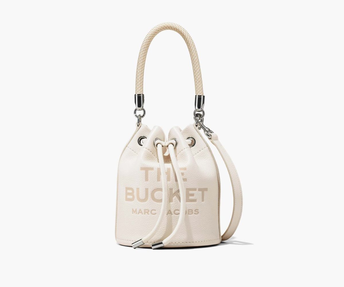 Marc Jacobs Pelle Bucket Bag Argento | FYN735029