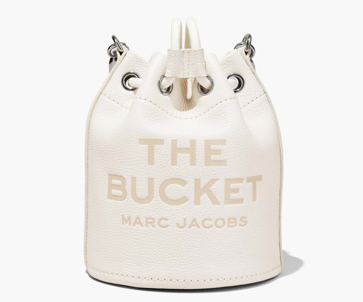 Marc Jacobs Pelle Bucket Bag Argento | FYN735029