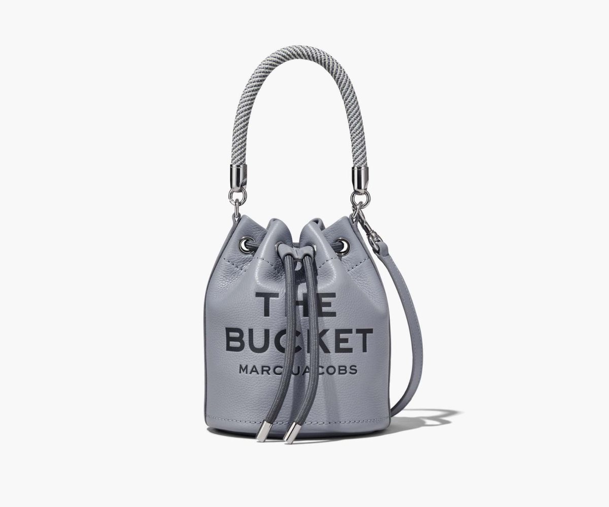 Marc Jacobs Pelle Bucket Bag Grigie | IYO507928