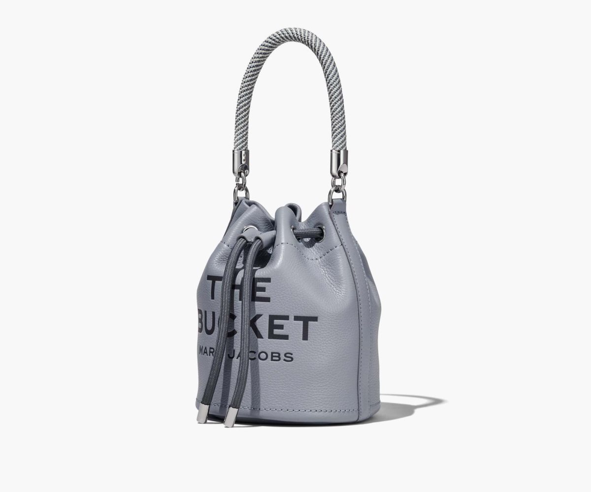 Marc Jacobs Pelle Bucket Bag Grigie | IYO507928