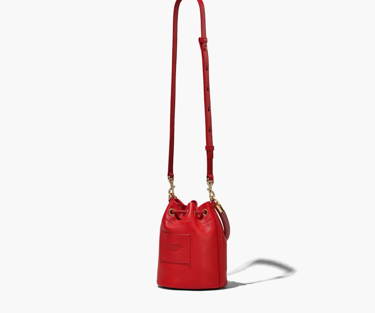 Marc Jacobs Pelle Bucket Bag Rosse | KVF104782