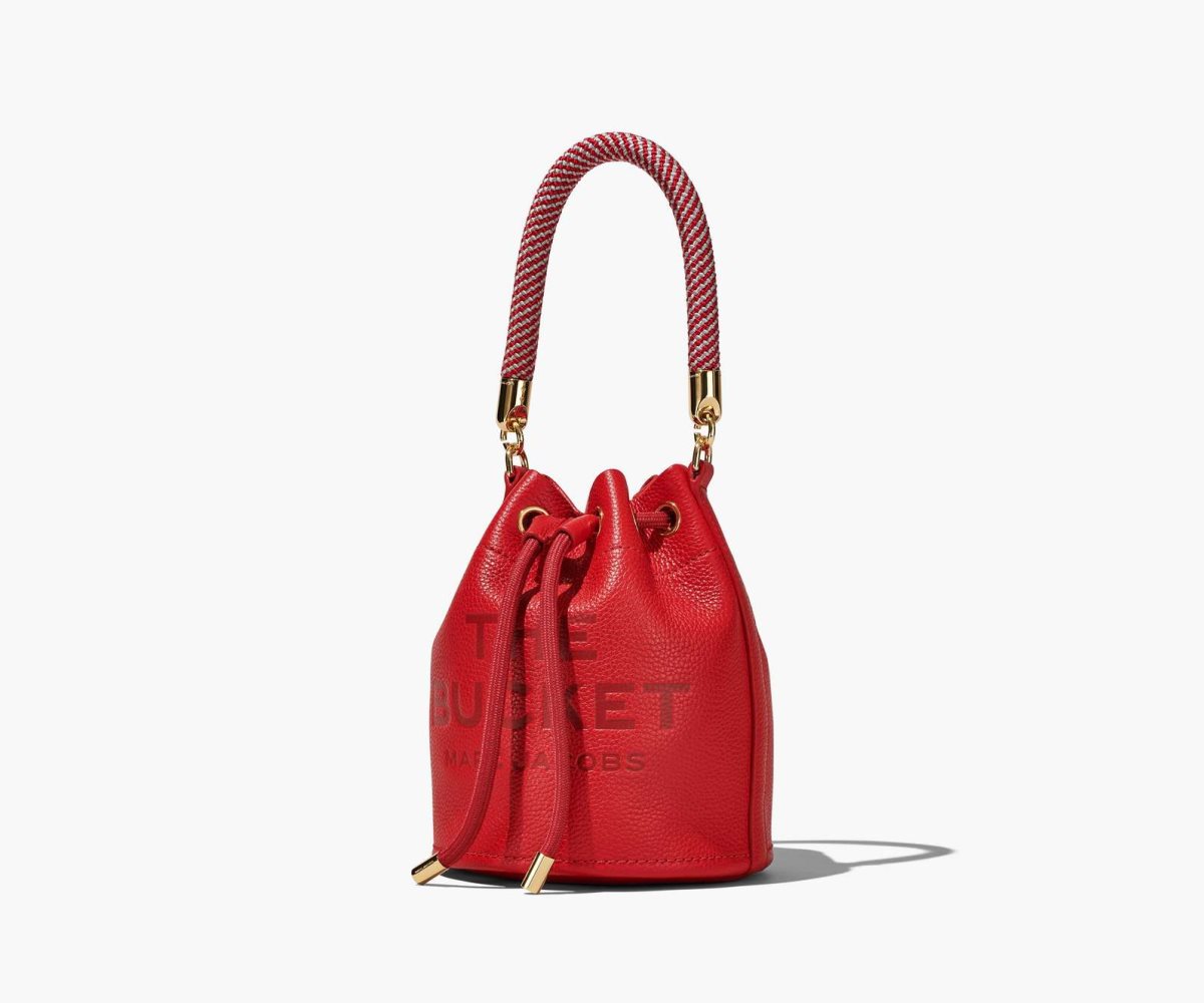 Marc Jacobs Pelle Bucket Bag Rosse | KVF104782