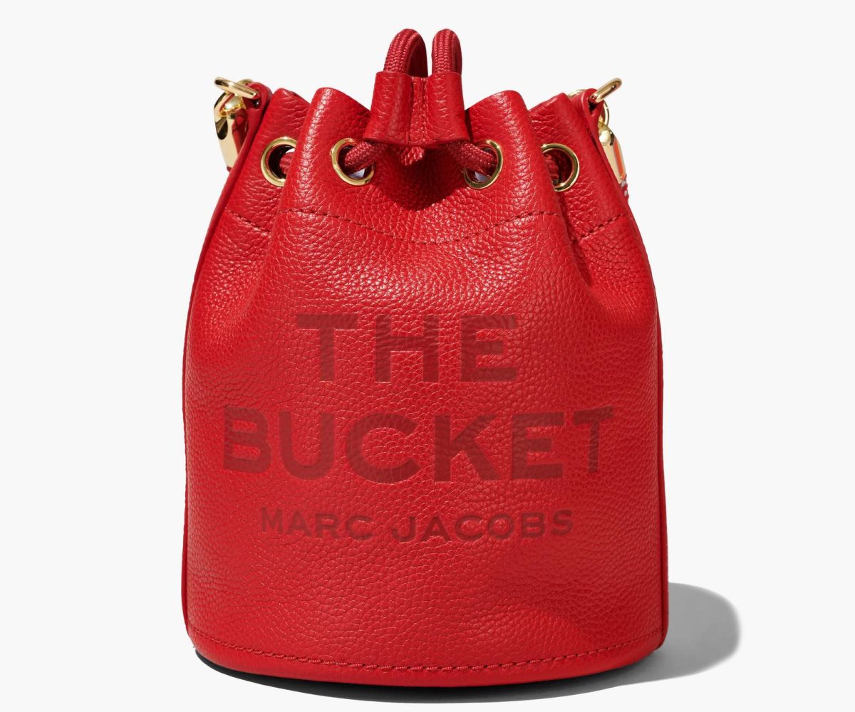 Marc Jacobs Pelle Bucket Bag Rosse | KVF104782