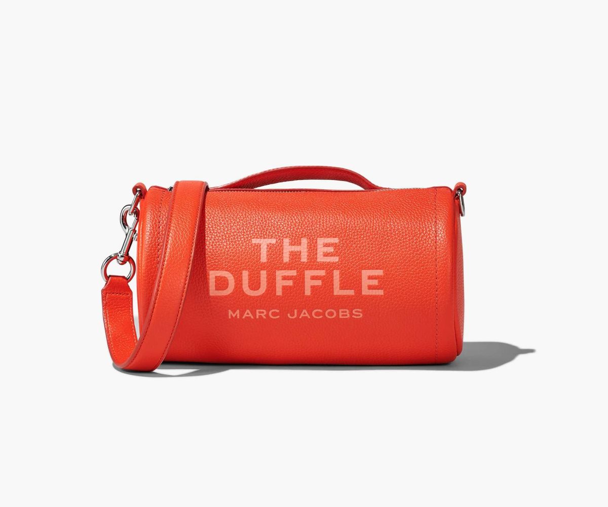 Marc Jacobs Pelle Duffle Bag Arancioni | MUD842079