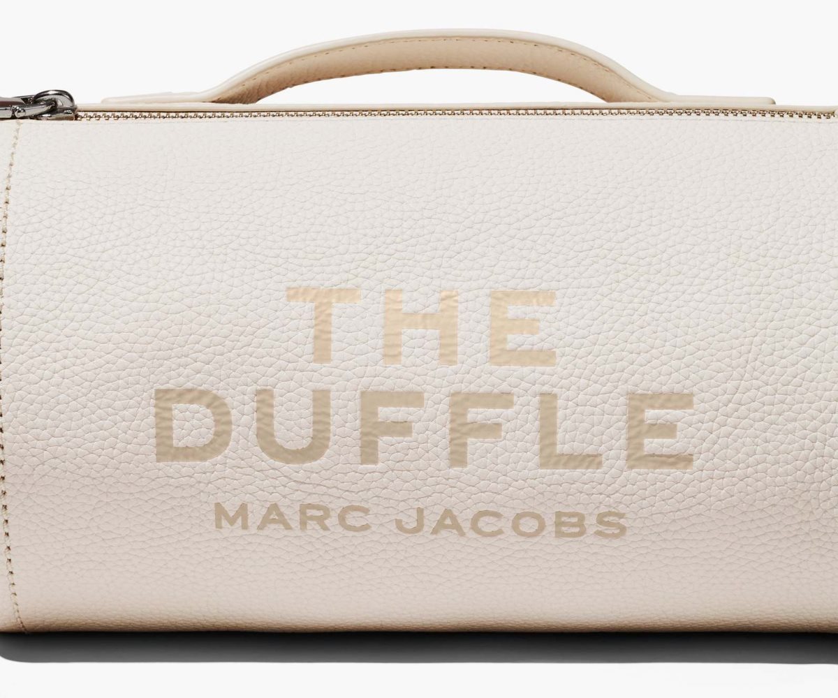 Marc Jacobs Pelle Duffle Bag Argento | MBR081753