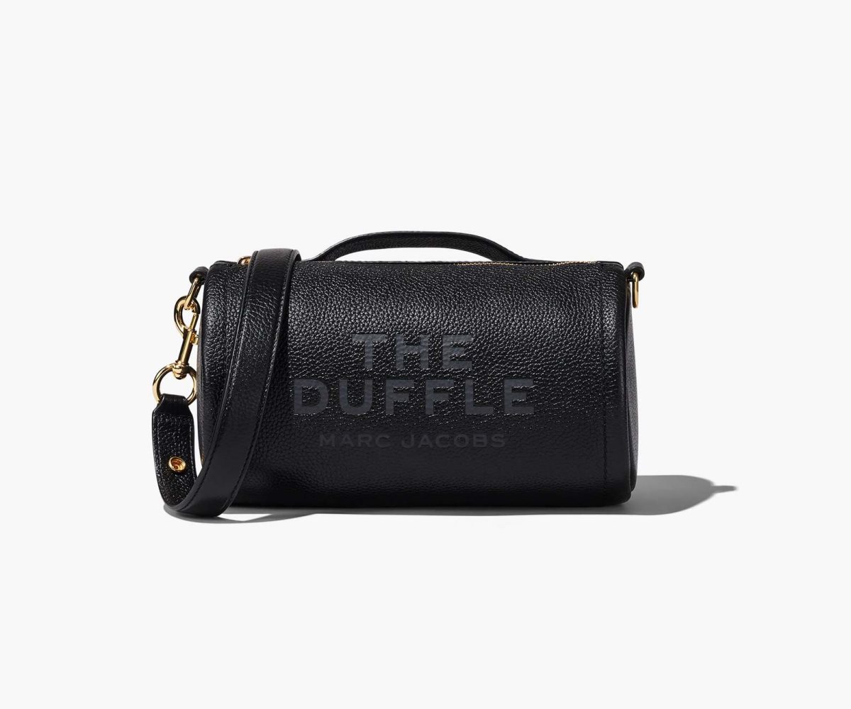 Marc Jacobs Pelle Duffle Bag Nere | VGQ846290