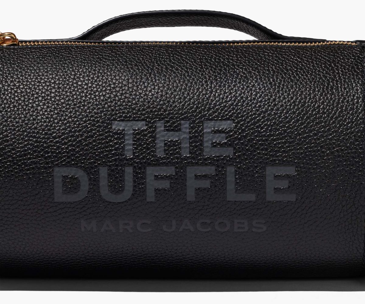 Marc Jacobs Pelle Duffle Bag Nere | VGQ846290