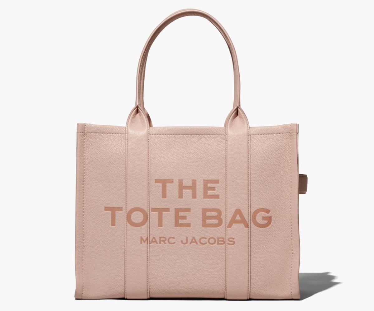 Marc Jacobs Pelle Large Tote Bag Rosa | FQA609812