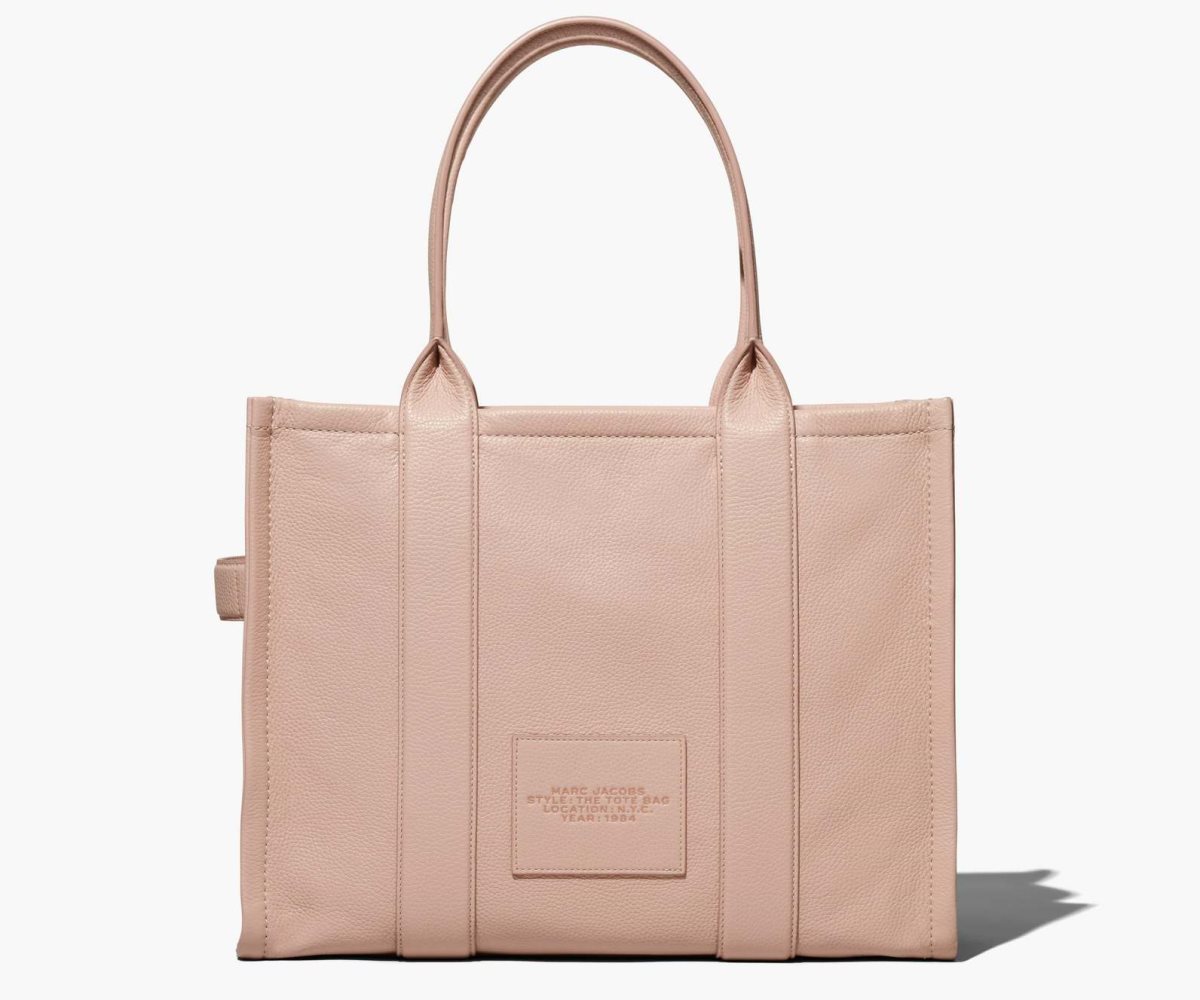 Marc Jacobs Pelle Large Tote Bag Rosa | FQA609812