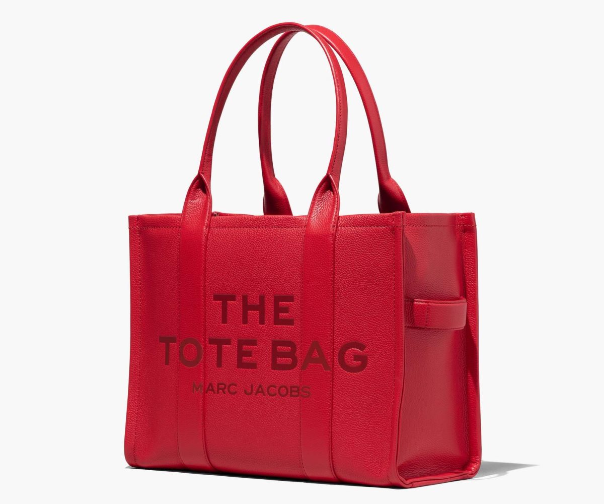 Marc Jacobs Pelle Large Tote Bag Rosse | MEN642913