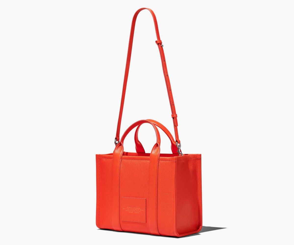 Marc Jacobs Pelle Medium Tote Bag Arancioni | ZMI096173