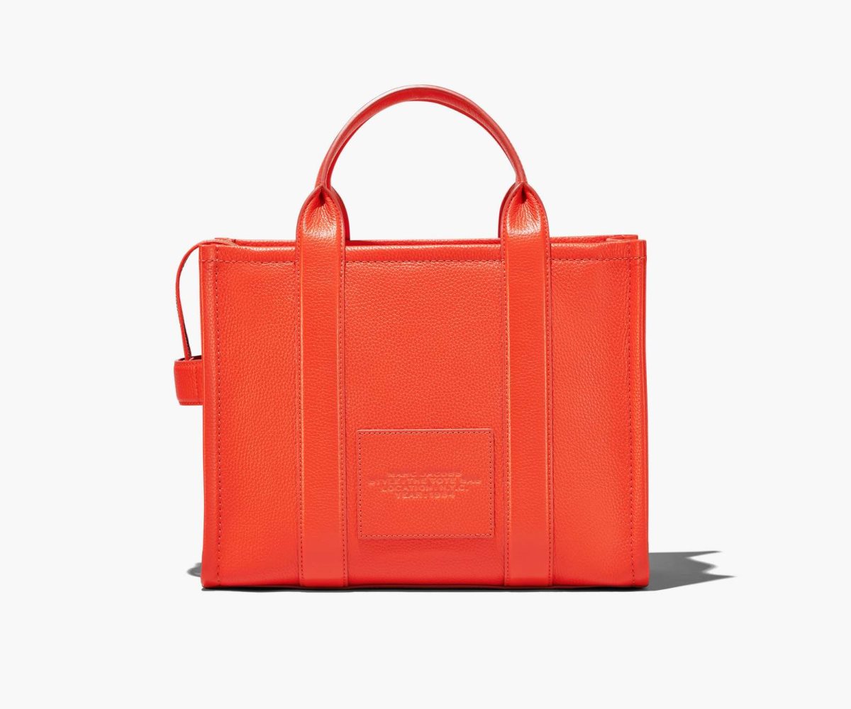 Marc Jacobs Pelle Medium Tote Bag Arancioni | ZMI096173