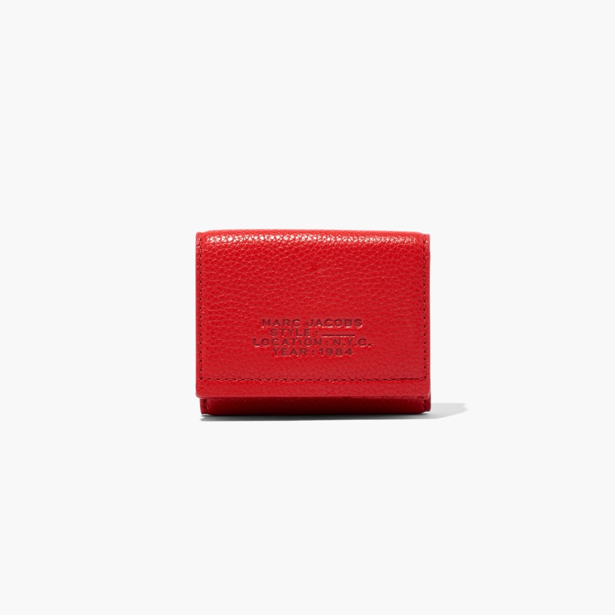 Marc Jacobs Pelle Medium Trifold Wallet Rosse | LGX514907