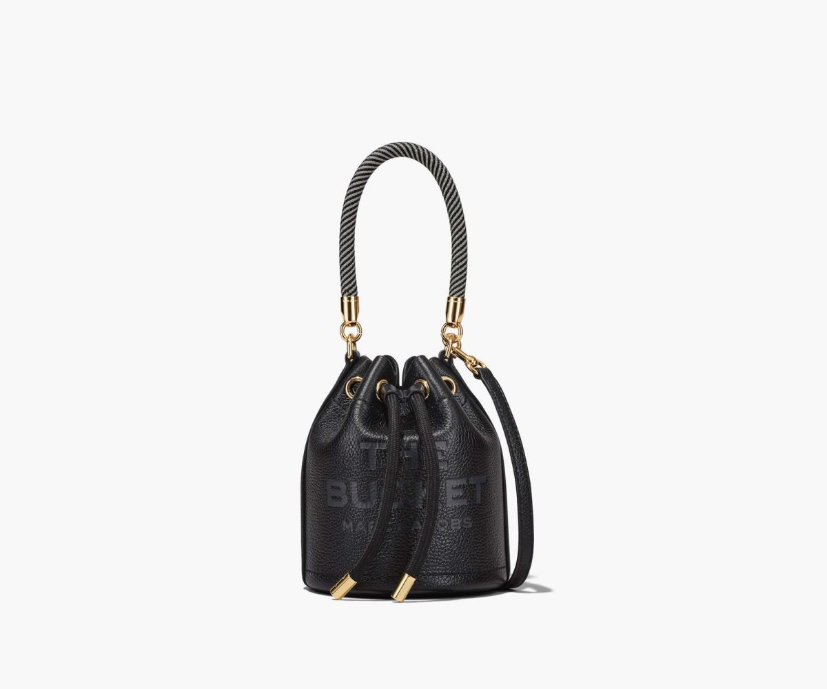 Marc Jacobs Pelle Micro Bucket Bag Nere | YGO062953