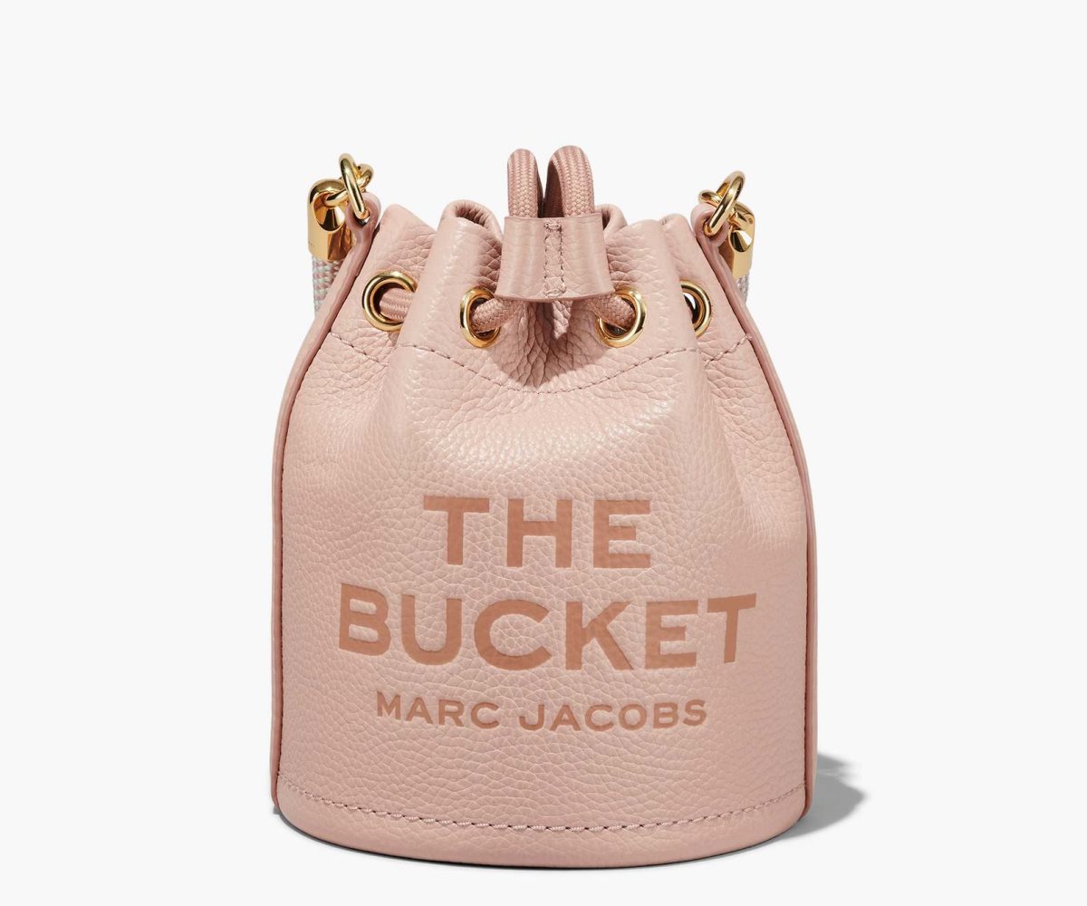 Marc Jacobs Pelle Micro Bucket Bag Rosa | RBD253017