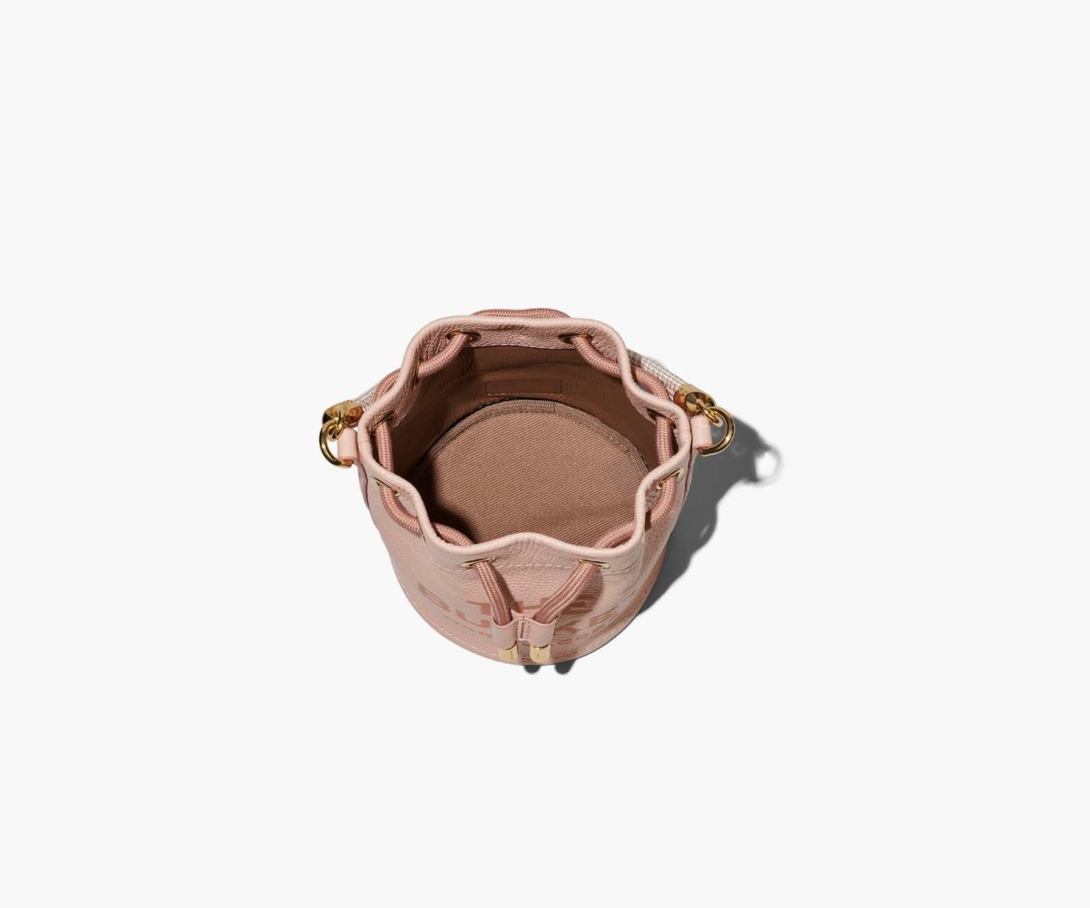 Marc Jacobs Pelle Micro Bucket Bag Rosa | RBD253017