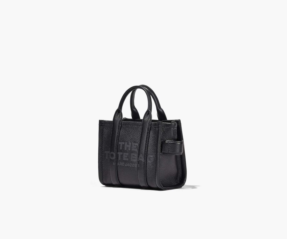 Marc Jacobs Pelle Micro Tote Bag Nere | UEM207194