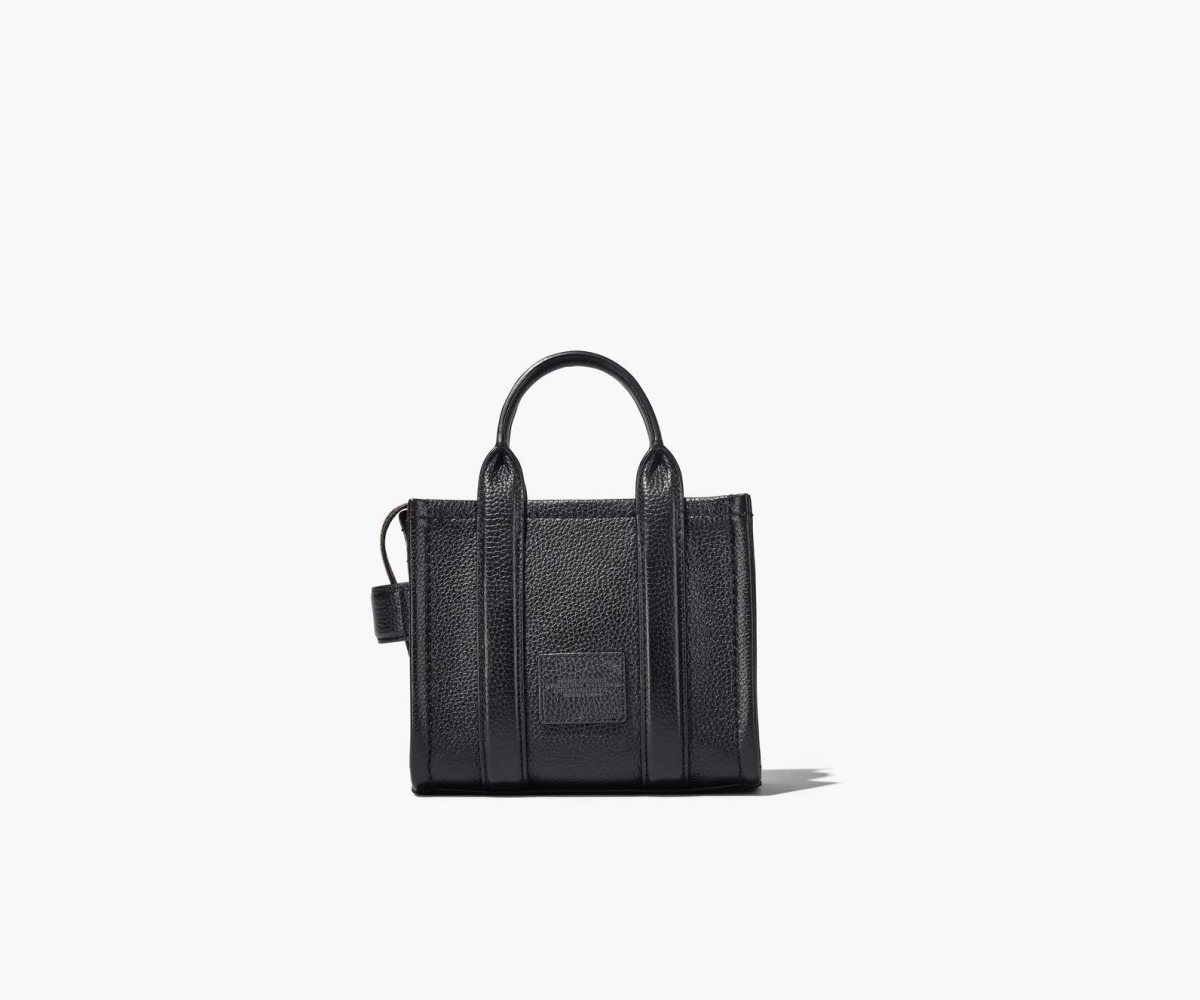 Marc Jacobs Pelle Micro Tote Bag Nere | UEM207194