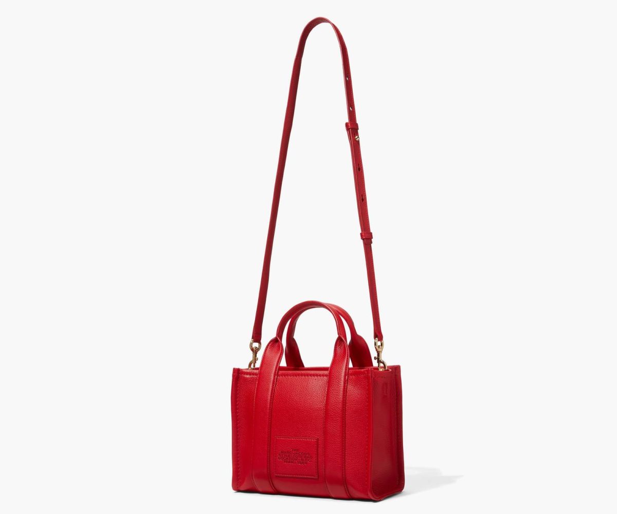 Marc Jacobs Pelle Mini Tote Bag Rosse | UHQ184593