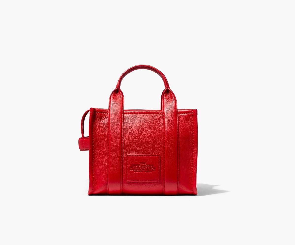 Marc Jacobs Pelle Mini Tote Bag Rosse | UHQ184593