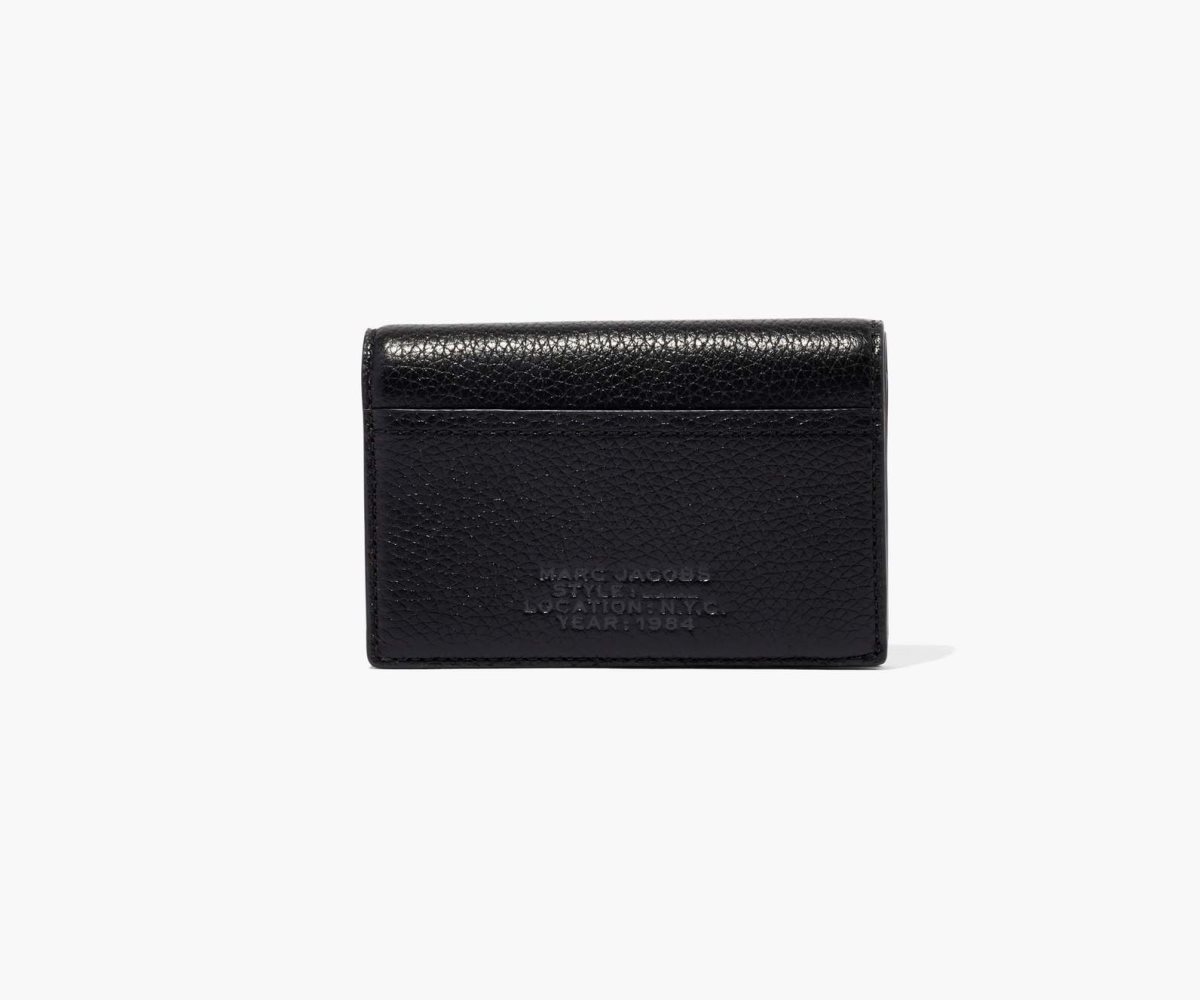 Marc Jacobs Pelle Small Bifold Wallet Nere | GHK469758