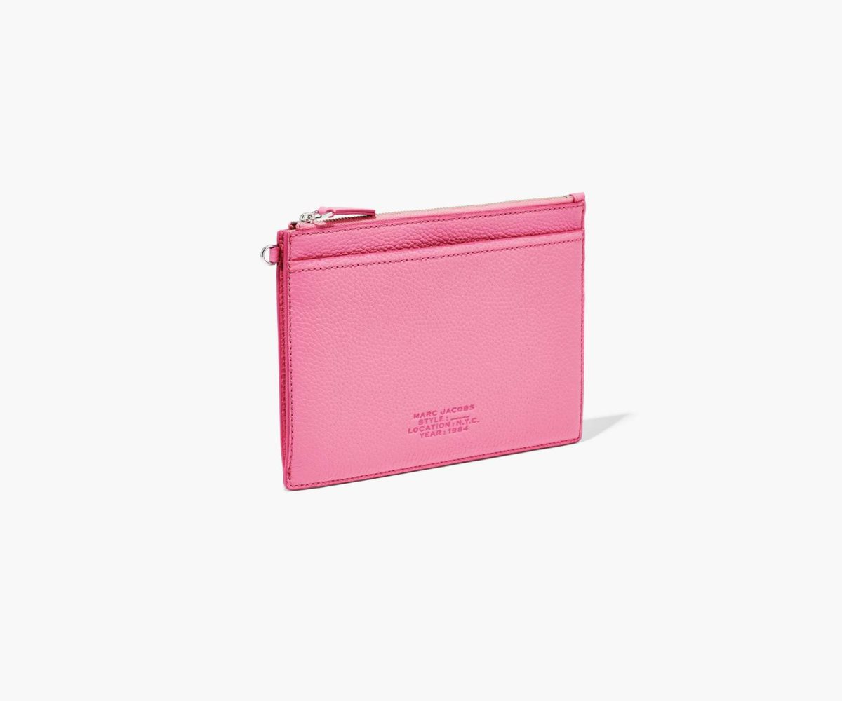 Marc Jacobs Pelle Small Wristlet Rosa | OMB658124