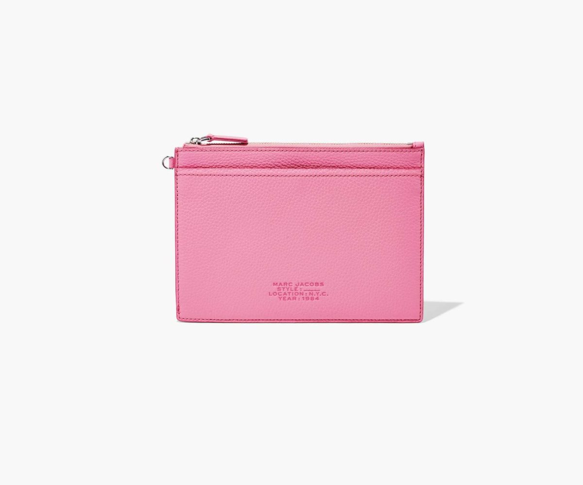 Marc Jacobs Pelle Small Wristlet Rosa | OMB658124