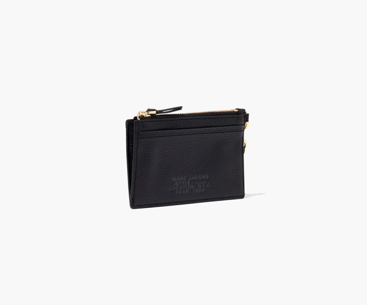 Marc Jacobs Pelle Top Zip Wristlet Nere | WSY319064