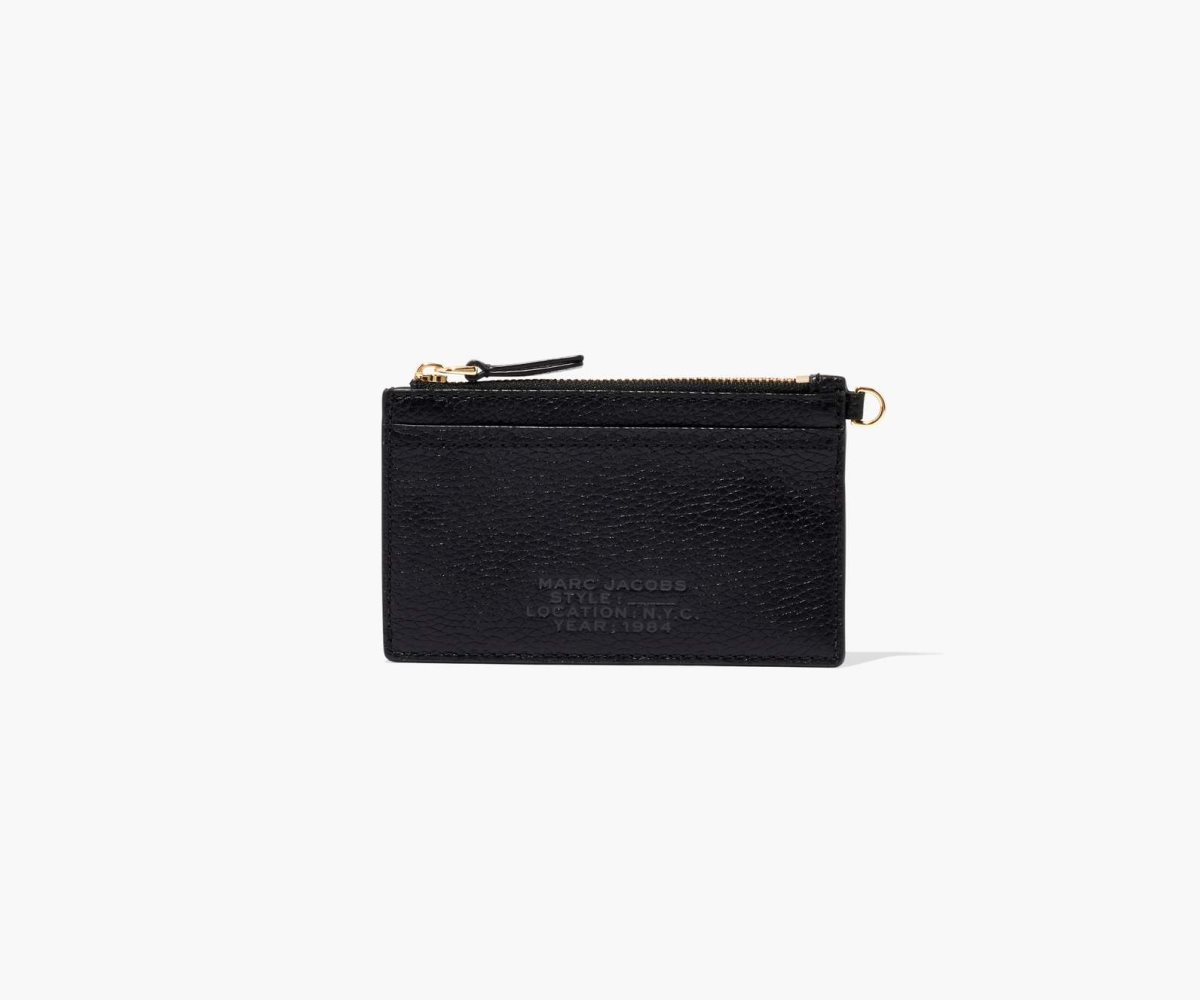 Marc Jacobs Pelle Top Zip Wristlet Nere | WSY319064