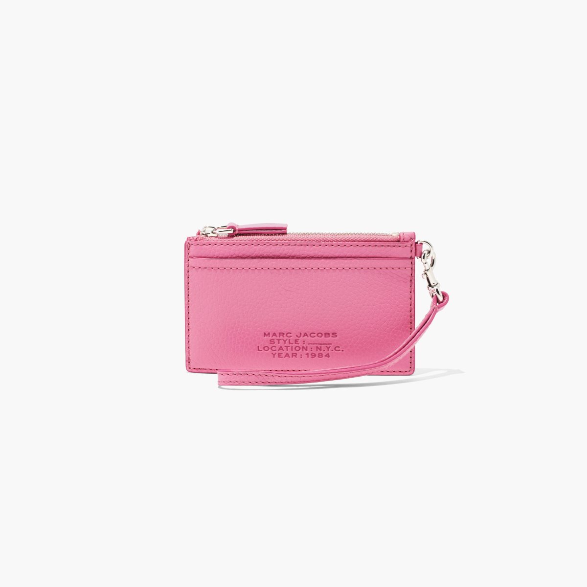 Marc Jacobs Pelle Top Zip Wristlet Rosa | TYA139524