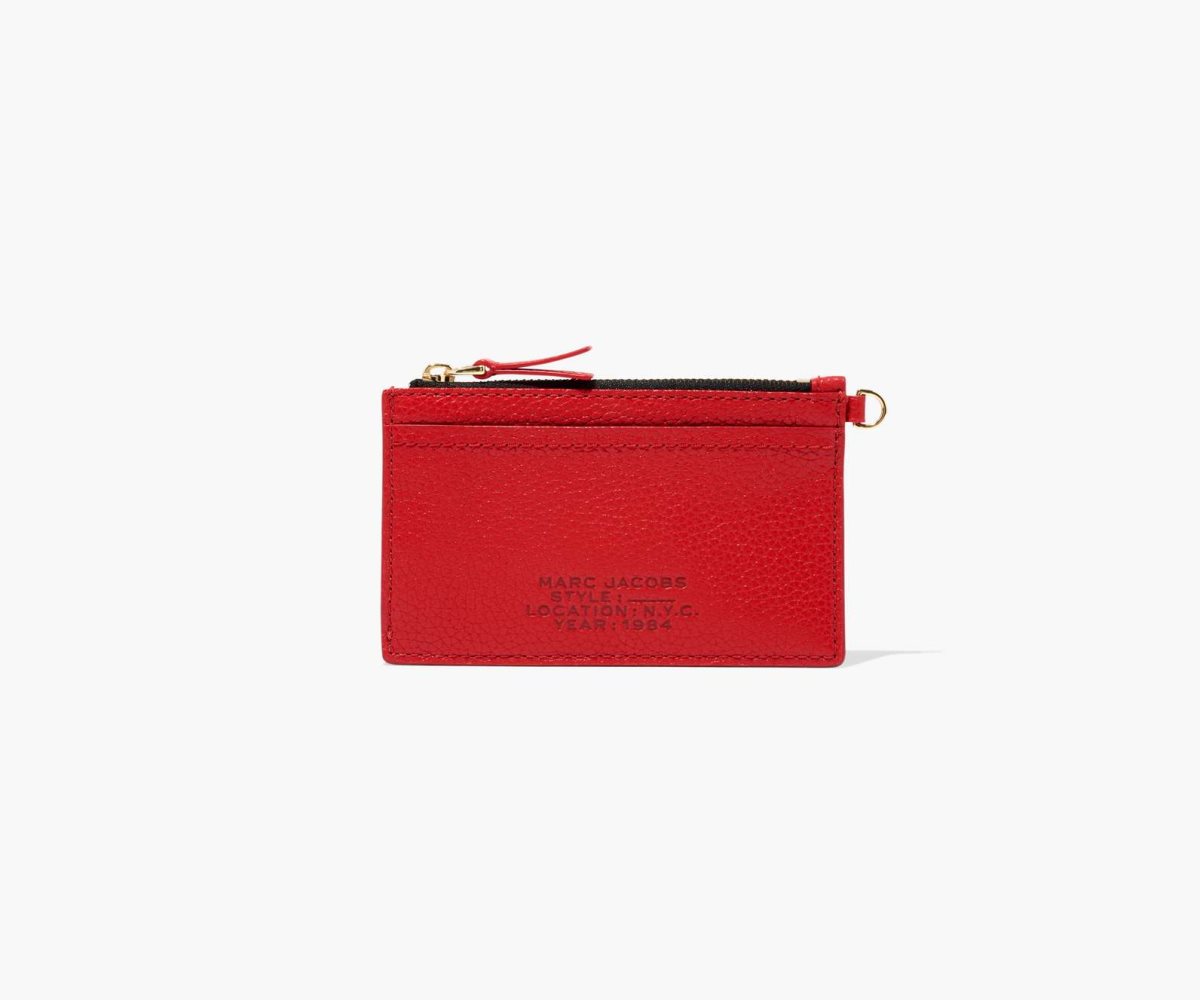 Marc Jacobs Pelle Top Zip Wristlet Rosse | PJI506438