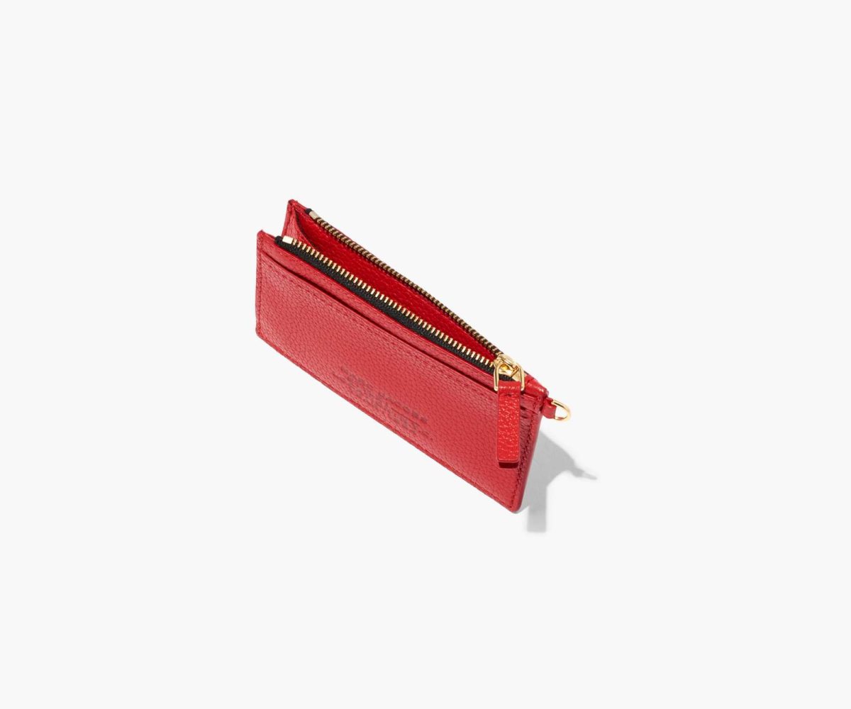 Marc Jacobs Pelle Top Zip Wristlet Rosse | PJI506438