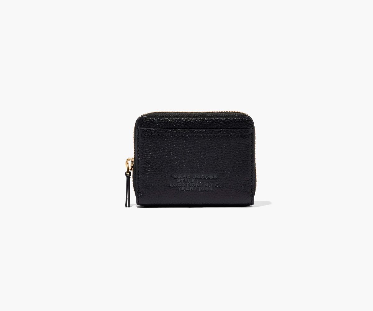 Marc Jacobs Pelle Zip Around Wallet Nere | SPG518920