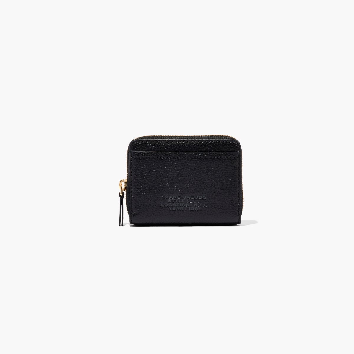 Marc Jacobs Pelle Zip Around Wallet Nere | SPG518920