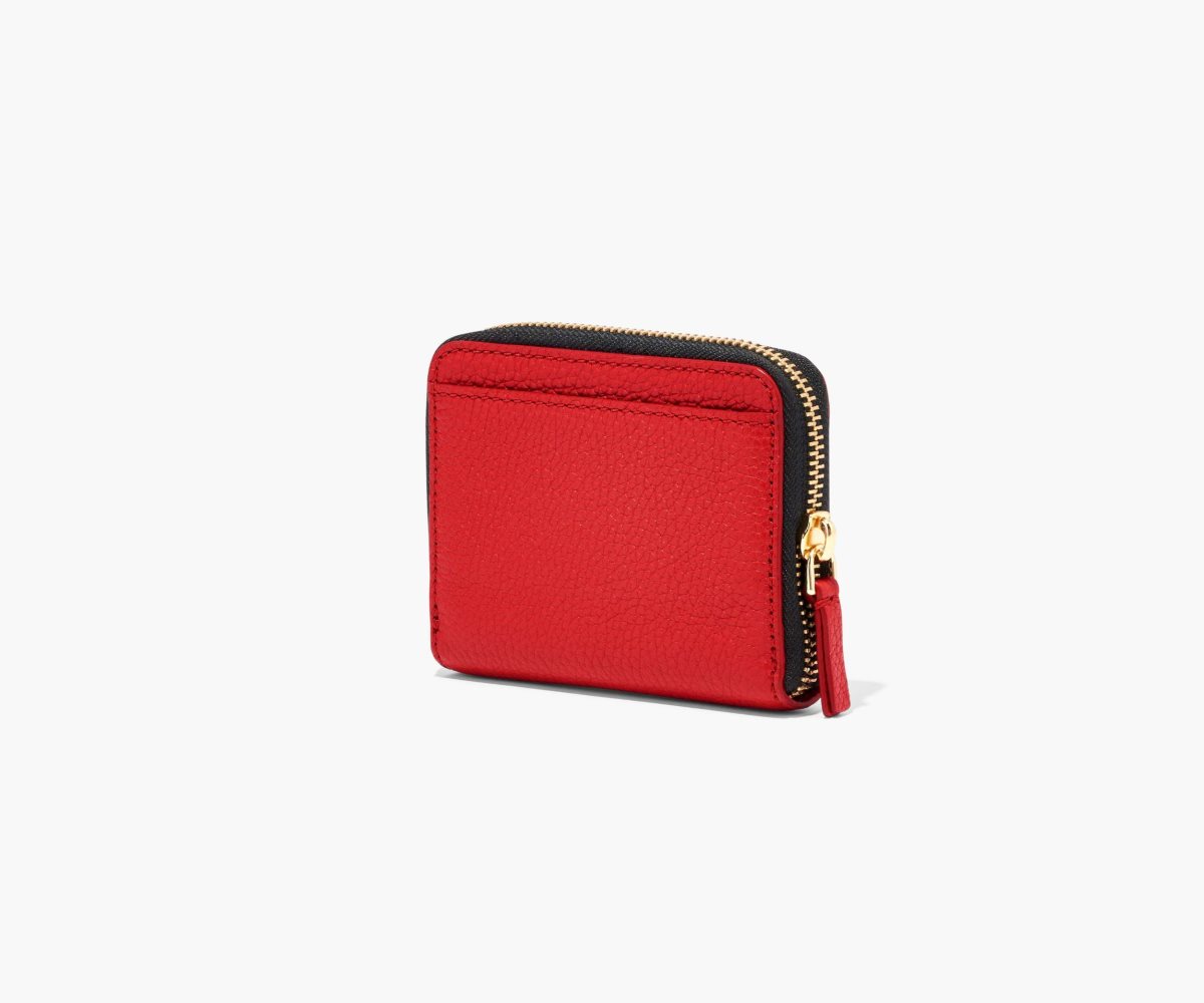 Marc Jacobs Pelle Zip Around Wallet Rosse | DKC045683