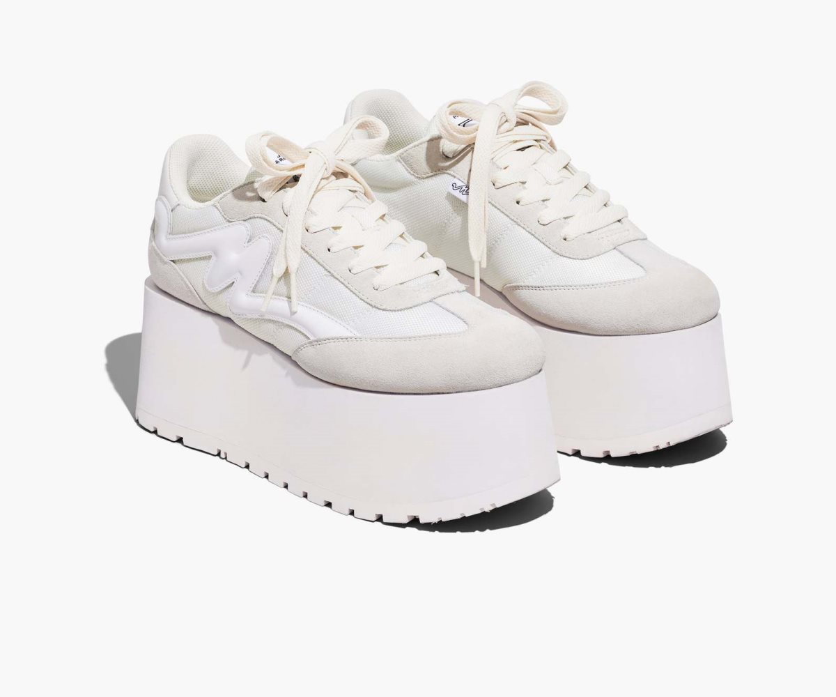 Marc Jacobs Platform Jogger Bianche | PSE124308