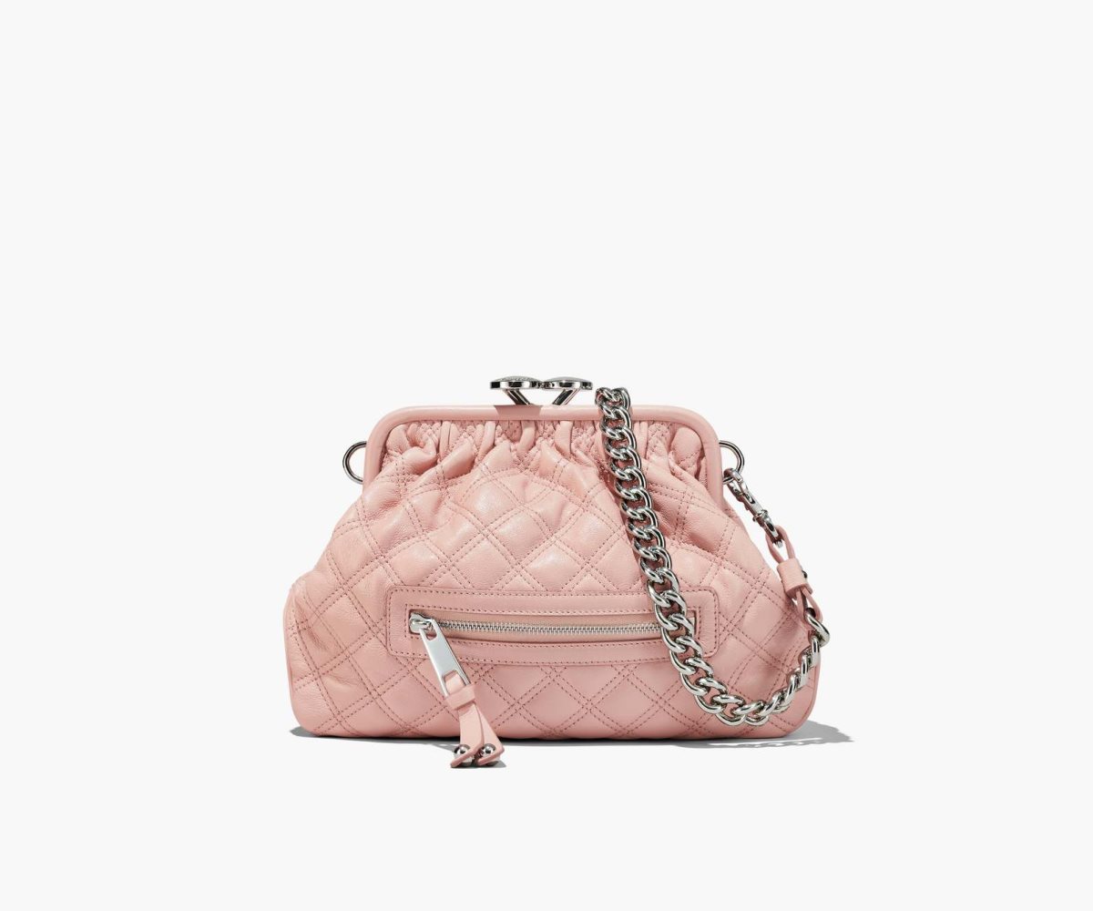 Marc Jacobs Re-Edition Trapuntato Pelle Little Stam Bag Rosa | AKY694538