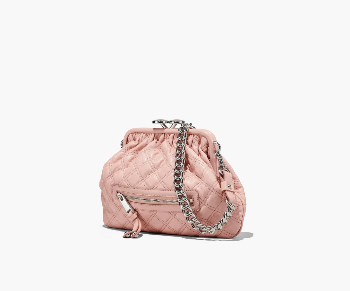 Marc Jacobs Re-Edition Trapuntato Pelle Little Stam Bag Rosa | AKY694538