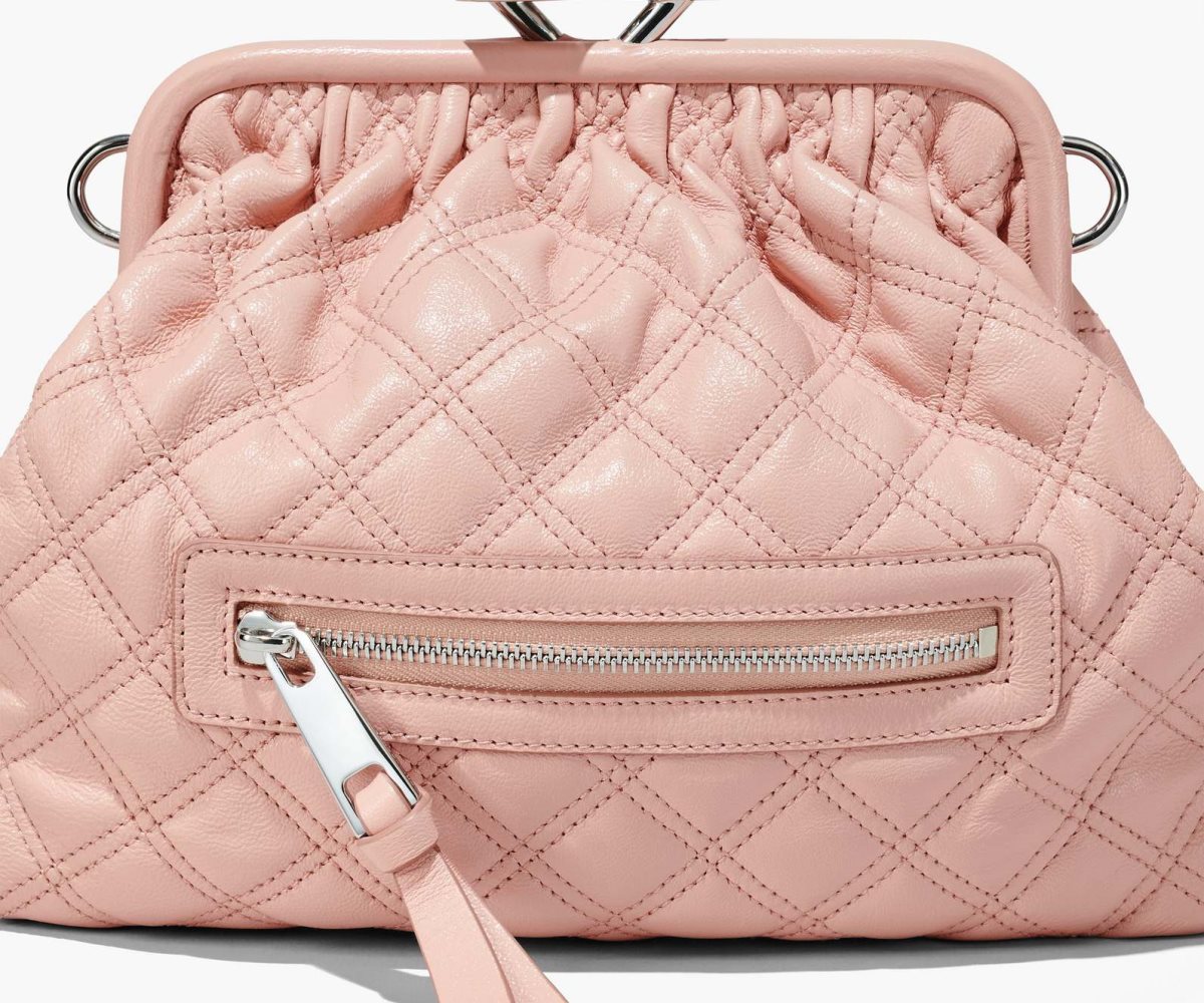 Marc Jacobs Re-Edition Trapuntato Pelle Little Stam Bag Rosa | AKY694538