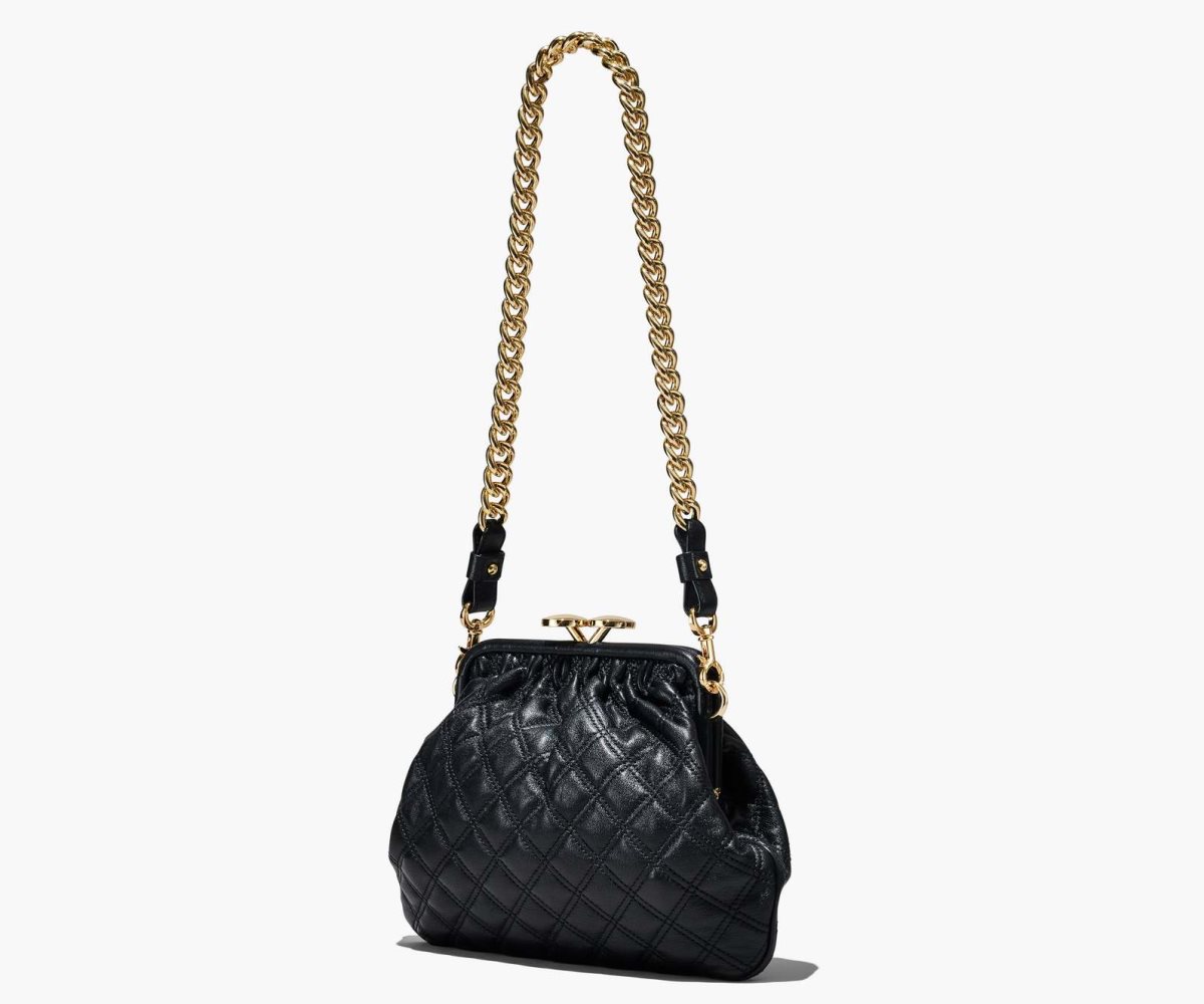 Marc Jacobs Re-Edition Trapuntato Pelle Little Stam Bag Nere | PZE910324