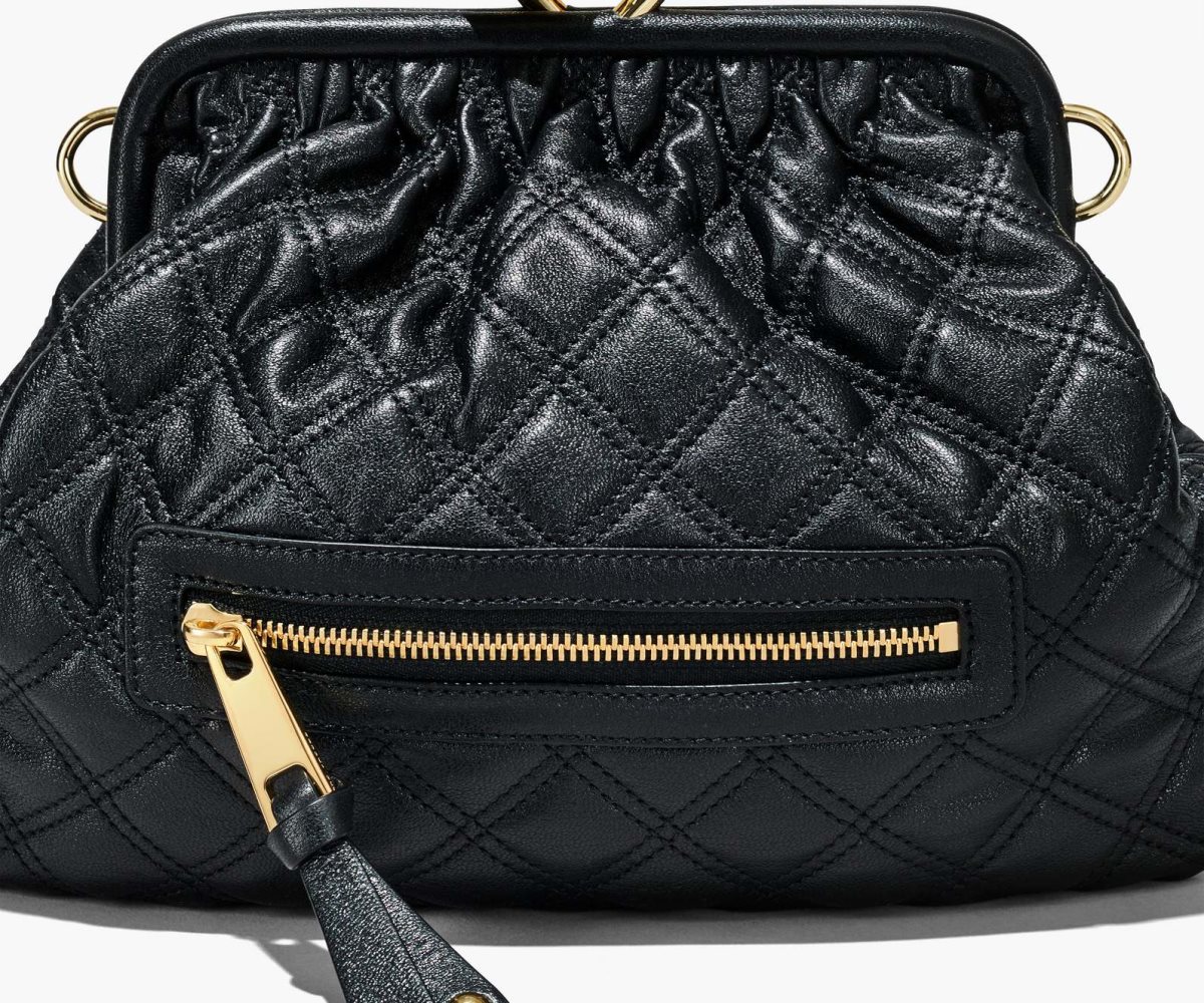 Marc Jacobs Re-Edition Trapuntato Pelle Little Stam Bag Nere | PZE910324