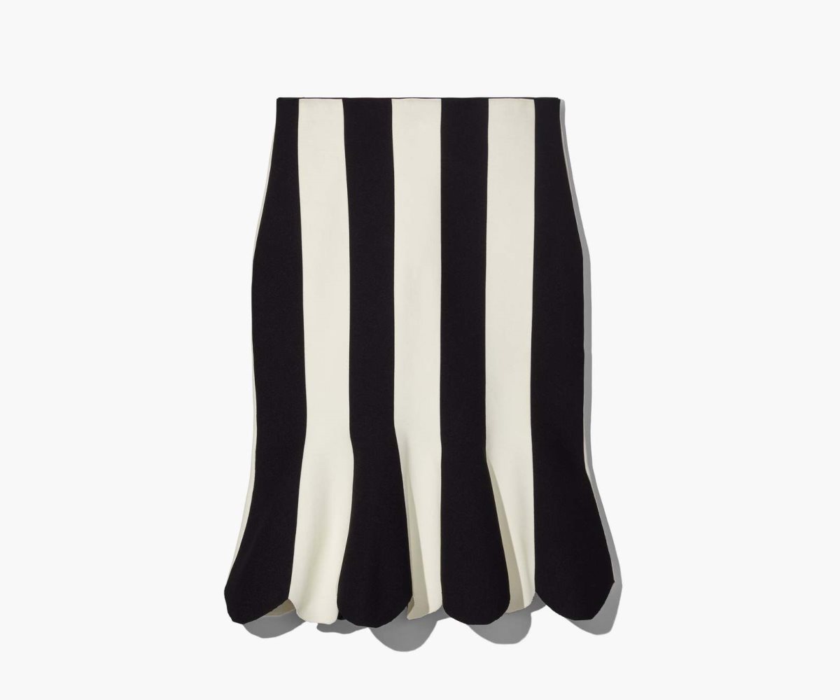 Marc Jacobs Scuba Stripe Skirt Nere Bianche | HZG275389