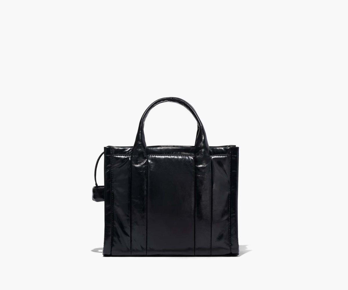 Marc Jacobs Shiny Crinkle Medium Tote Bag Nere | ZRU523961